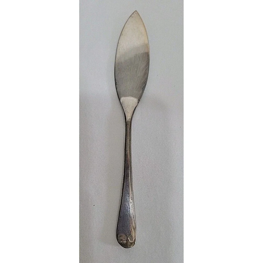 (5) Vintage Silverplate Serving Utensils Lot 4pc Charcuterie Set Rogers Leonard